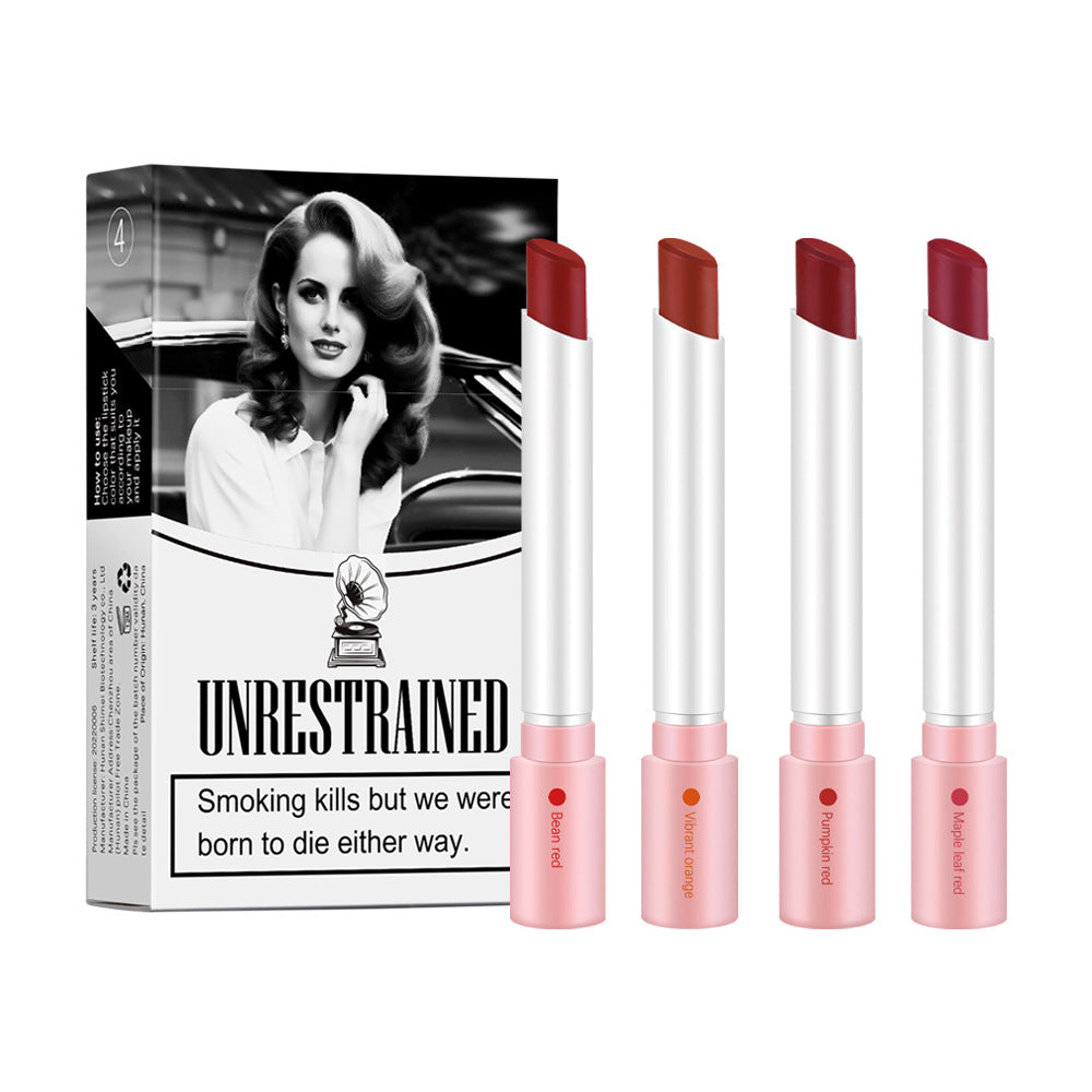 💄 LIPBURN™ NO.4 – The 4-Shade Rebel Set